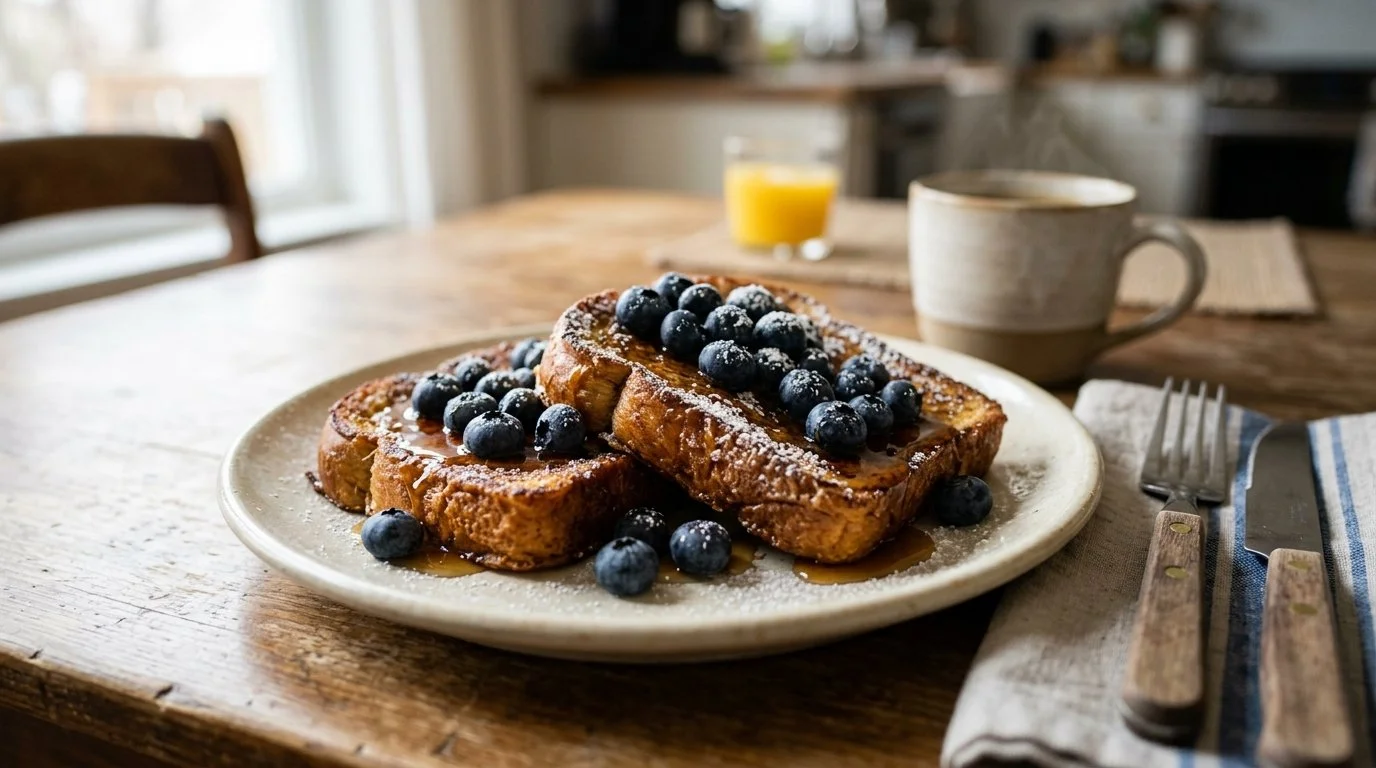 Fluffy Blueberry French Toast – Easy Make-Ahead Brunch! 2 Blueberry French Toast
